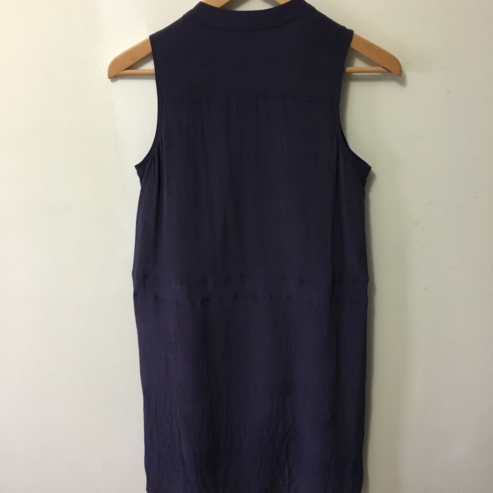 Silk button down dress - Picture 2 of 5